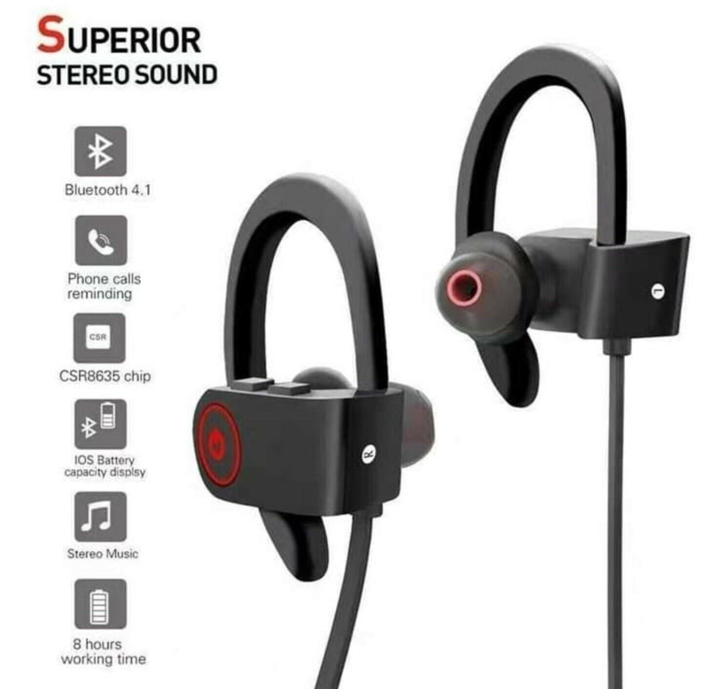 Audifonos Bluetooth Para Smartphone Power Wireless