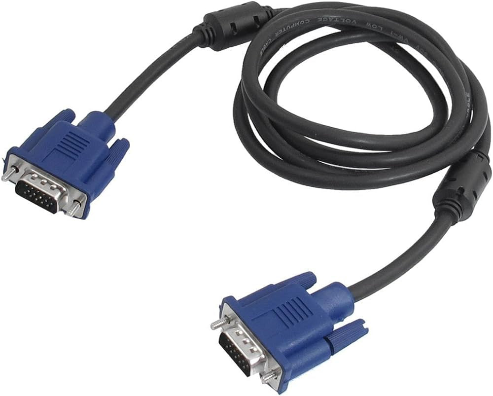 Vga/vga Cable For Lcd Monitor Pc Tv Led Projector 5M