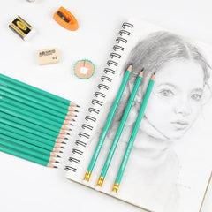 Drawing And Writing 10pc Pencil With Eraser