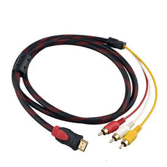 HDMI To 3RCA Male Cable 1.5M- SD