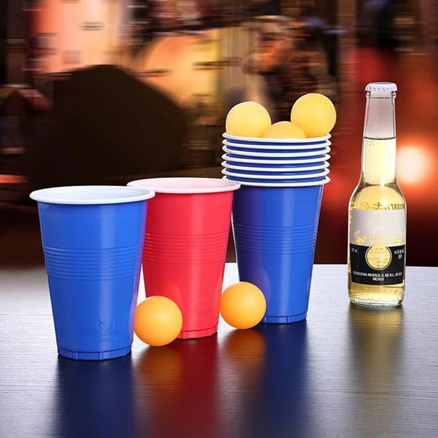 Table Tennis Ball Set Party Game Pong