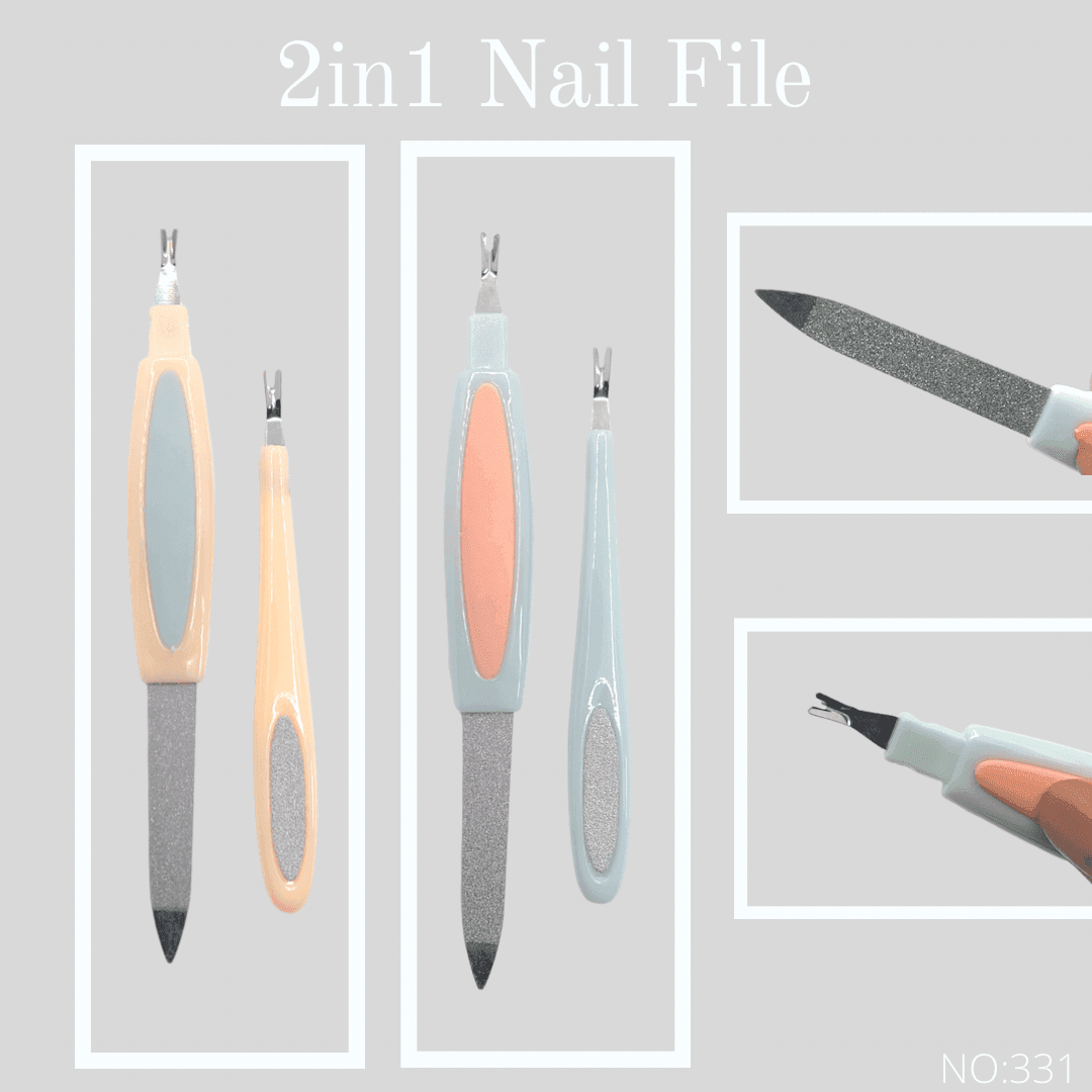 2in1 Steel Nail File - XD21