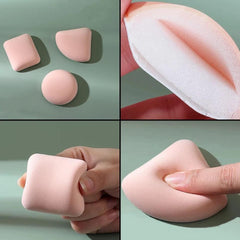 3 Pieces Dry Wet Usable Makeup Cosmetic Puff