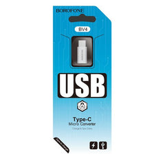 Borofone Type C to Micro USB Adapter