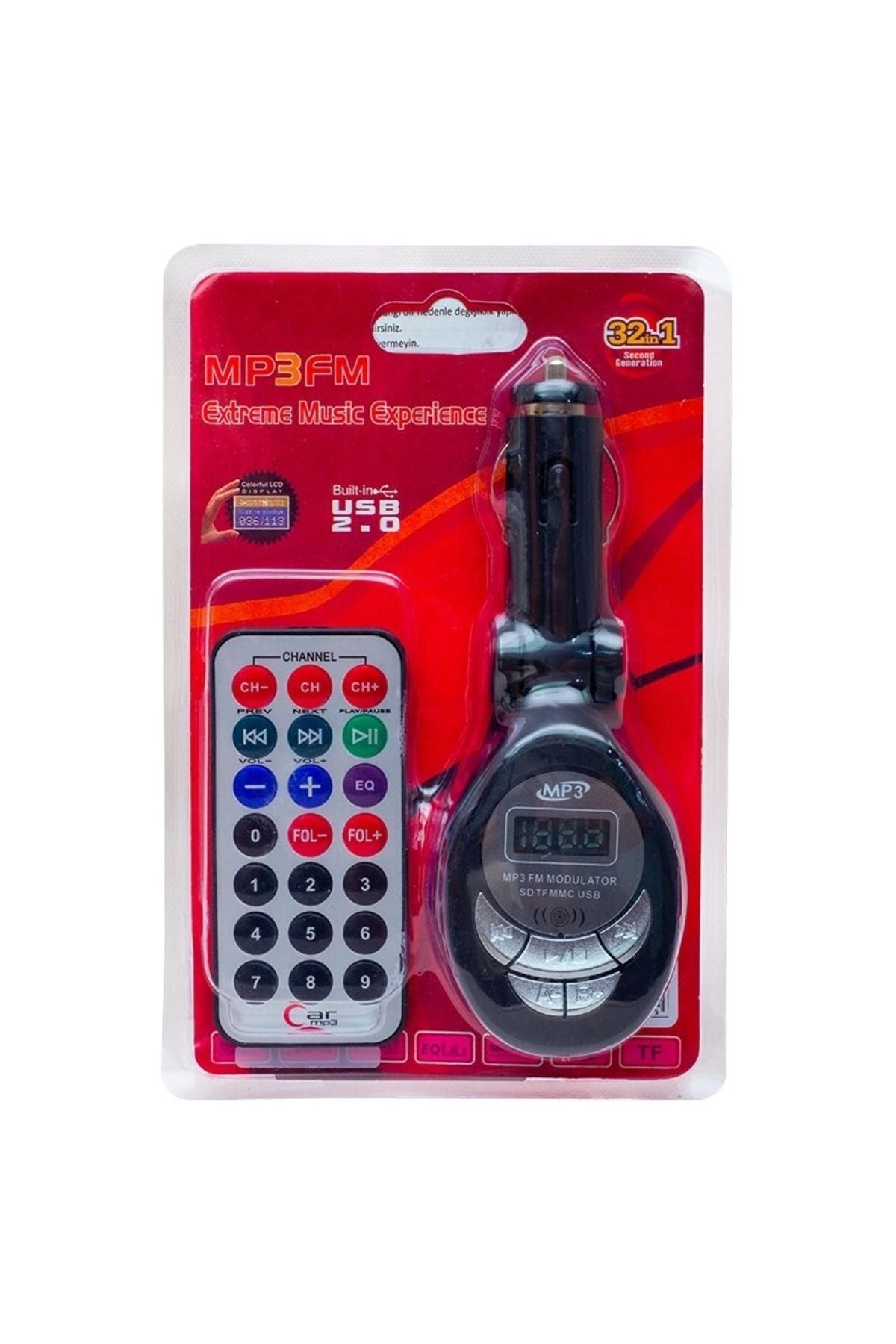 Car Vehicle Mp3 Player Wireless Fm Transmitter