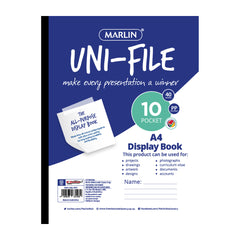 Marlin Uni-File A4 Display Book