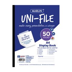 Marlin Uni-File A4 Display Book