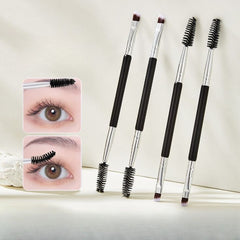 Double-ended Angled Eyebrow brush and Spoolie