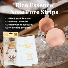 Rice nose pore strips