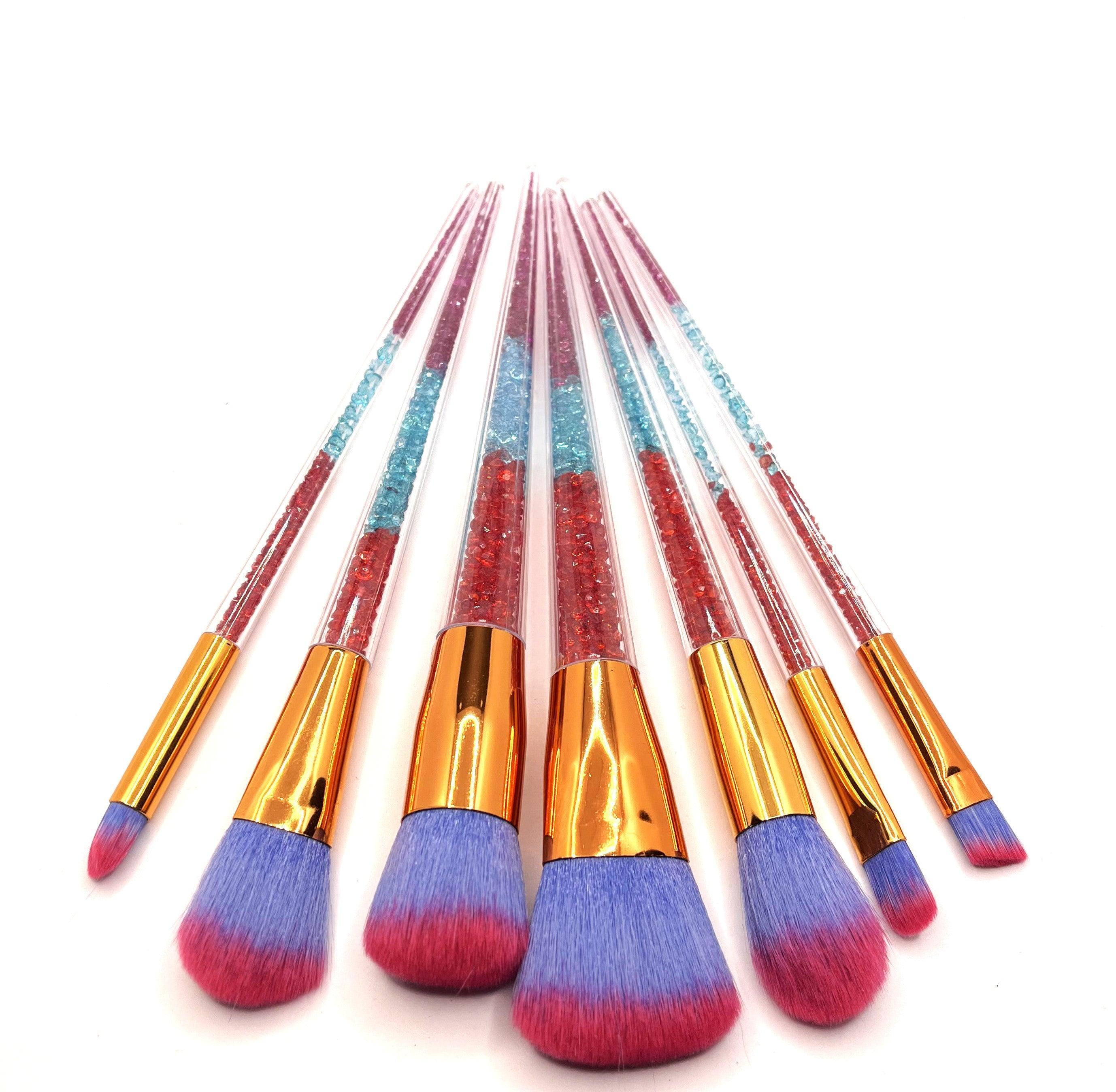 7 Pc Make Up Brush Set - XD21