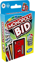 Monopoly Bid Card Game Set