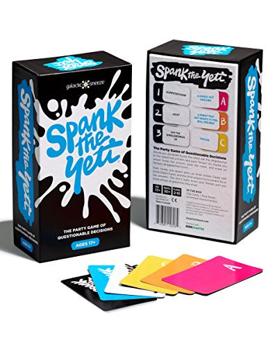 Spank The Yeti: The Party Game of Questionable Decisions (NSFW Adult Party Game)