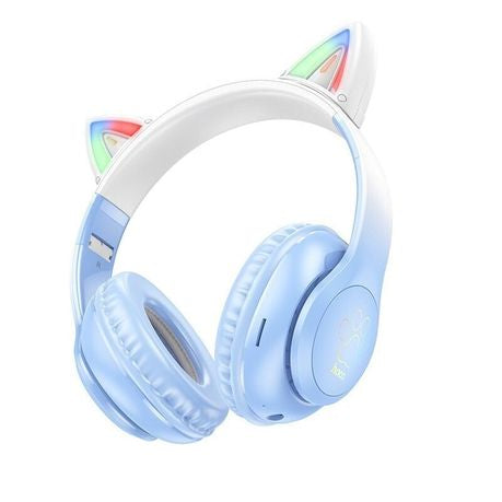 HOCO W42 Bluetooth LED Cat Ear Wireless Headphones