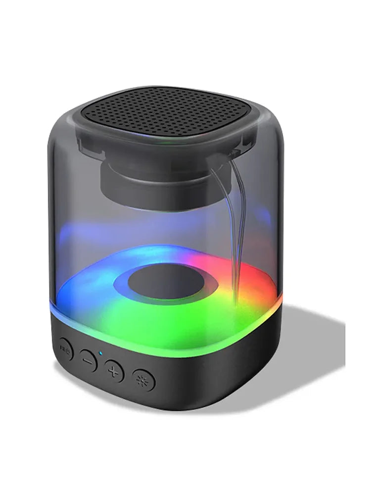 TWOLF Wireless Speaker with Bluetooth with LED Light