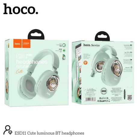 HOCO ESD11 Luminous Bluetooth Headphones