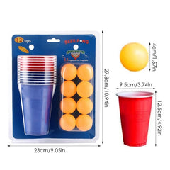 Table Tennis Ball Set Party Game Pong