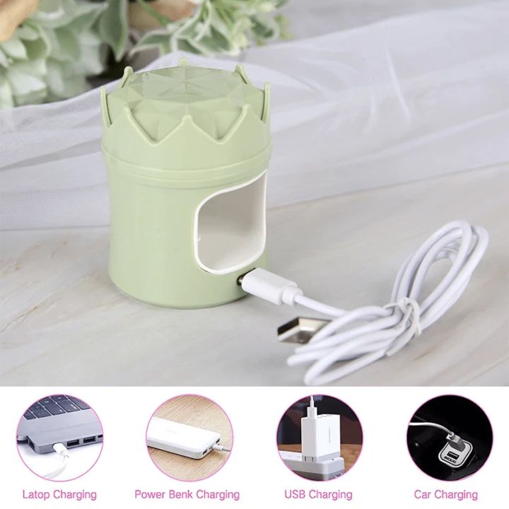 Crown Portable Mini Nail Lamp Compact  UV/LED