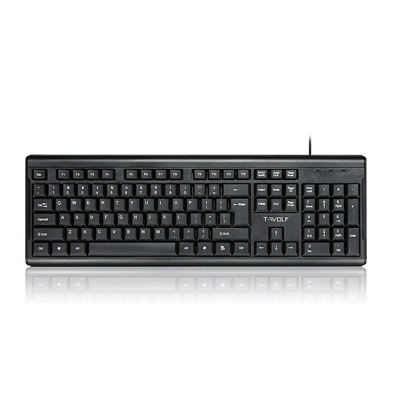 TWOLF T15 105 Keys USB Keyboard