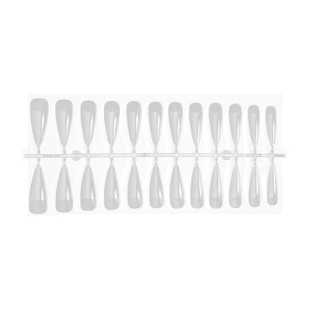 Thin Nail Trapezoid Drop Almond Nail Tip set