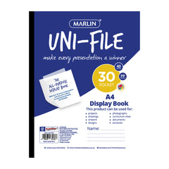 Marlin Uni-File A4 Display Book