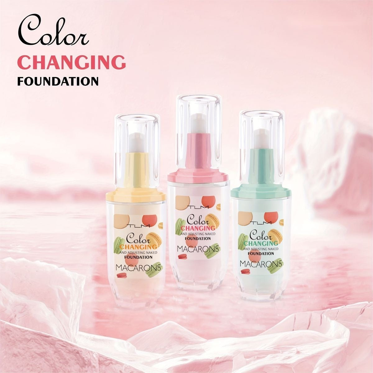 Colour Changing Liquid Foundation