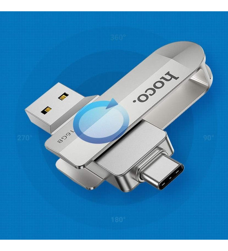 Hoco Type C USB 2in1 Flash Drive