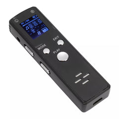 Digital Voice Recorder Portable Tape Recorder MP3 Player 8GB