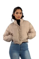 Short Padded Puffer Crop Jacket