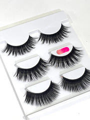 5D mink eyelashes 3 pairs random