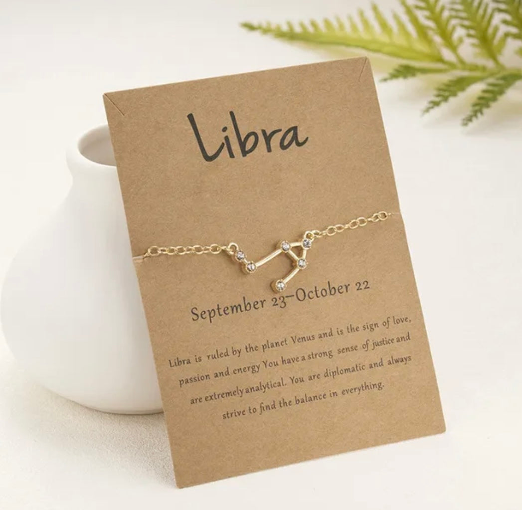 Star Sign Astronomy Necklace