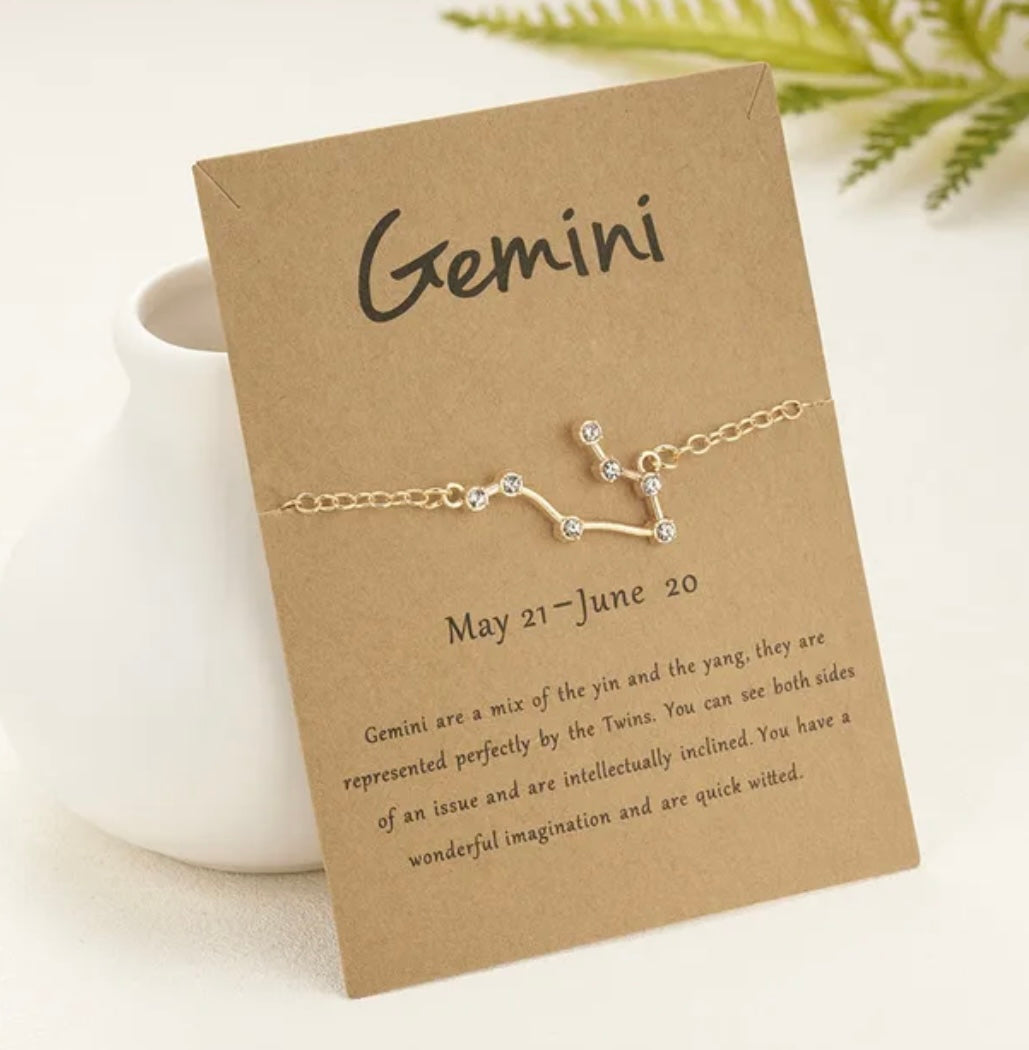 Star Sign Astronomy Necklace
