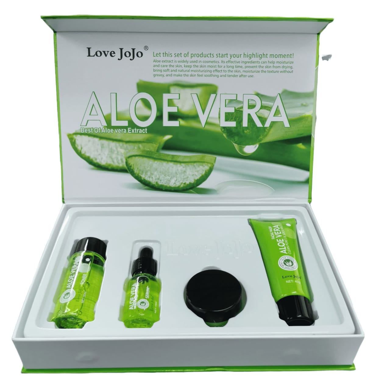 Love Jojo Aloe Vera Skincare Starter kit