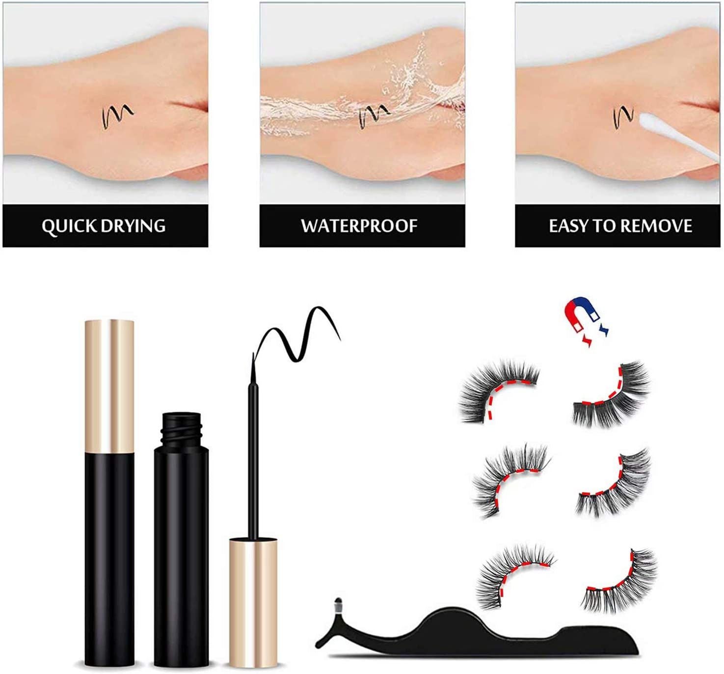 Magnetic Eyeliner and Eyelash Kit