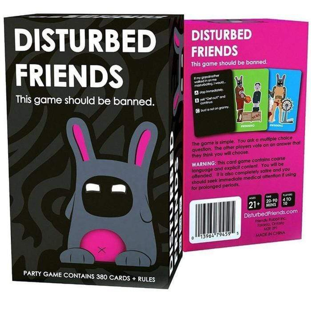 Disturbed Friends Card Game Age 21+