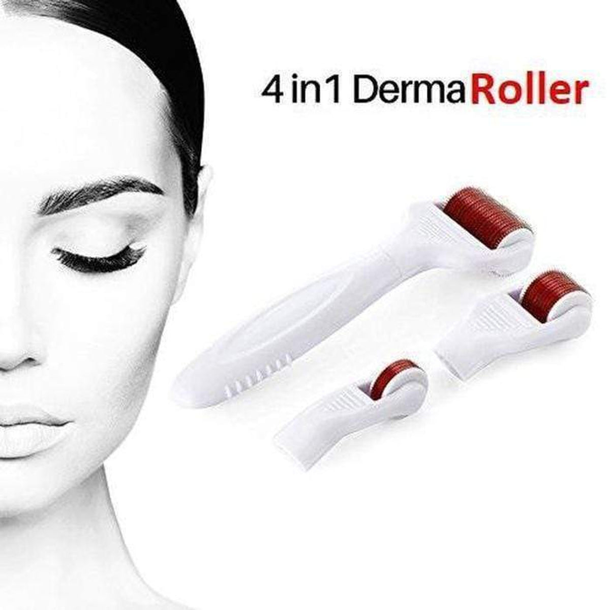 4in1 Derma Roller Needle Roller Kit