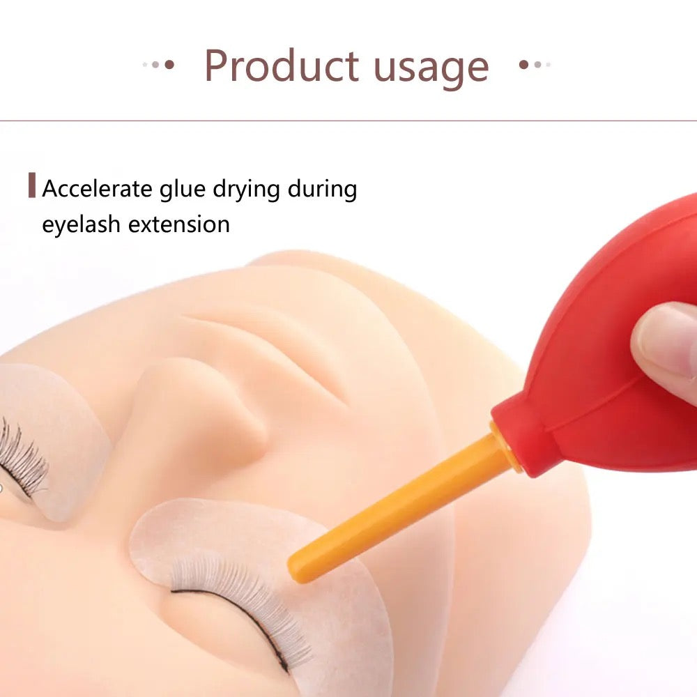 Eyelash extensions glue air dryer