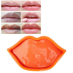 Orange lip mask