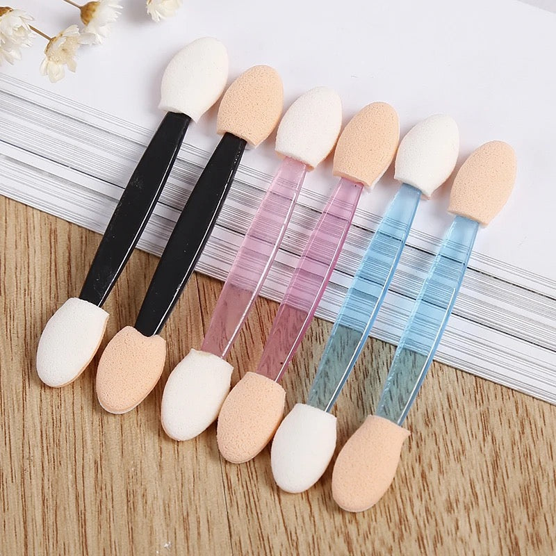 Disposable Eyeshadow Double Sided Brush 8pc