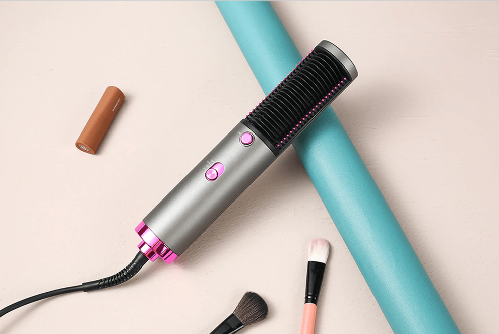 Hot air brush 2in1