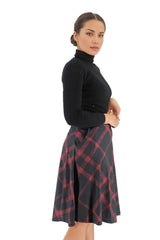 A-Line Knee Length Skirt