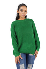 Wool Knitted Long Sleeve Pullover Jersey