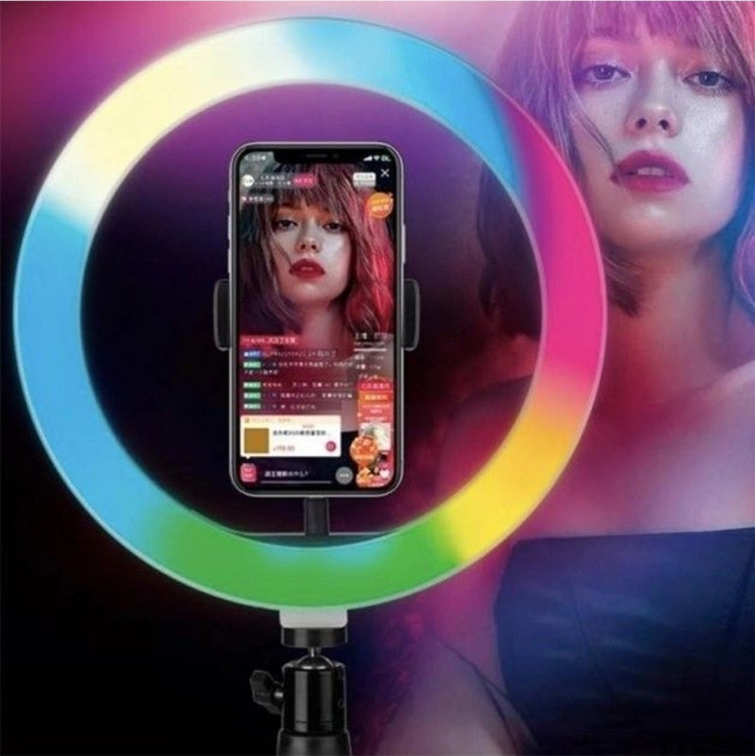 RGB 3D-26 LED live streaming Ringlight lamp