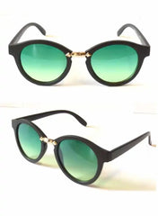 Ladies Sunglasses Retro Geek Metal Bridge