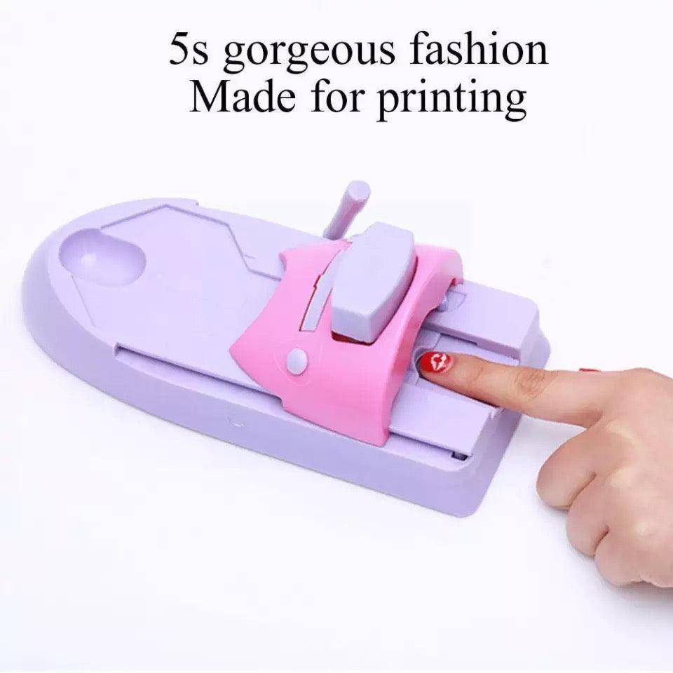 Diy 3d Manual Nail Art Printing Machine - XD21
