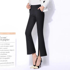 Flare Out Slit Pants - XD21