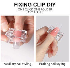 Gel Quick Building Mold 1pcs Nail Tips Clip - XD21