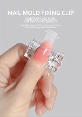 Gel Quick Building Mold 1pcs Nail Tips Clip - XD21