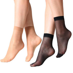 2 pairs Ankle Nylon Stockings