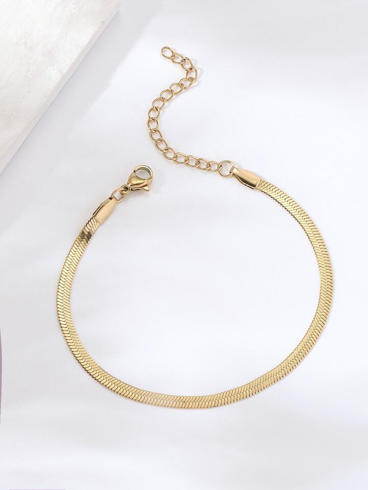 Herringbone Chain Bracelet