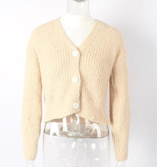 Loose Button Up Cardigan - XD21